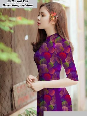 Vải áo dài hình lá thiết kế 2020 AD T7582 34 1591673203 553 vai ao dai vai ao dai dep ad