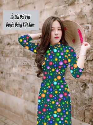 Vải áo dài chấm bi to mới ra AD T7573 32 1591673689 627 vai ao dai vai ao dai dep ad