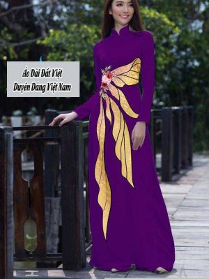 Vải áo dài hoa hồng mới ra AD T7570 35 1591673925 379 vai ao dai vai ao dai dep ad