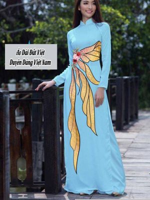 Vải áo dài hoa hồng mới ra AD T7570 40 1591673926 222 vai ao dai vai ao dai dep ad