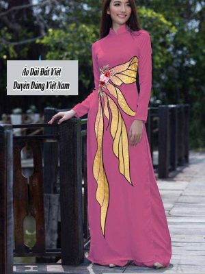 Vải áo dài hoa hồng mới ra AD T7570 50 1591673927 875 vai ao dai vai ao dai dep ad