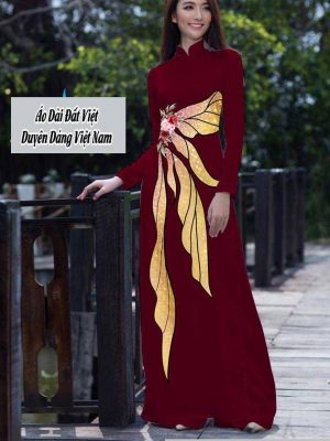 Vải áo dài hoa hồng mới ra AD T7570 46 1591673927 97 vai ao dai vai ao dai dep ad