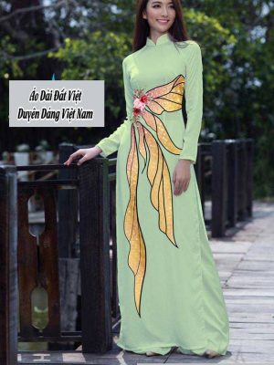 Vải áo dài hoa hồng mới ra AD T7570 51 1591673928 129 vai ao dai vai ao dai dep ad