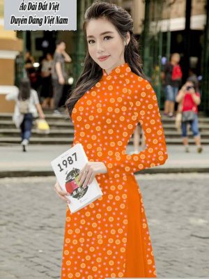 Vải áo dài hoa nhí thiết kế 2020 AD T7567 34 1591674163 823 vai ao dai vai ao dai dep ad