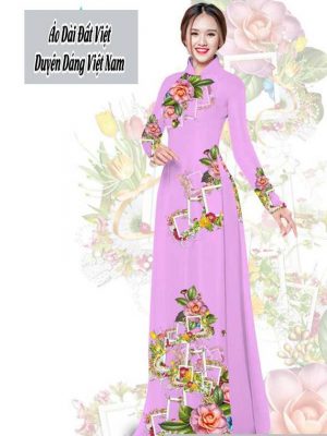 Vải áo dài hoa 3D thiết kế 2020 AD T7566 32 1591674284 565 vai ao dai vai ao dai dep ad