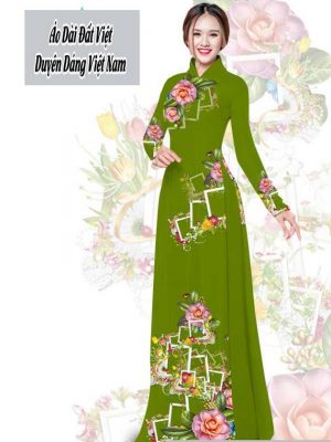 Vải áo dài hoa 3D thiết kế 2020 AD T7566 44 1591674286 718 vai ao dai vai ao dai dep ad