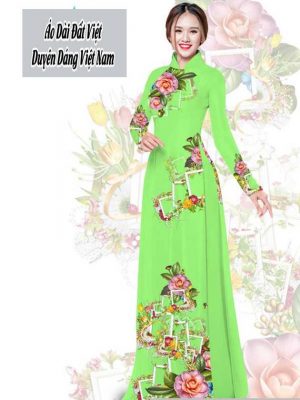 Vải áo dài hoa 3D thiết kế 2020 AD T7566 42 1591674286 804 vai ao dai vai ao dai dep ad