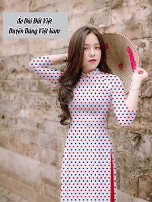 Vải áo dài chấm bi kiểu mới AD T7552 19 1591674640 730 vai ao dai vai ao dai dep ad