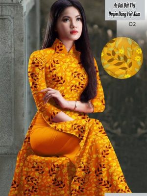 Vải áo dài hoa đều kiểu mới AD H10647 26 1591762226 20 vai ao dai vai ao dai dep ad