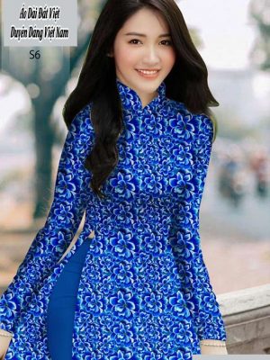Vải áo dài hoa đều mới ra AD H10579 25 1591762343 598 vai ao dai vai ao dai dep ad