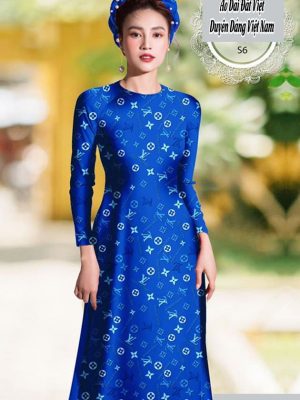 Vải áo dài hoa văn LV thiết kế 2020 AD H10626 21 1591762581 580 vai ao dai vai ao dai dep ad
