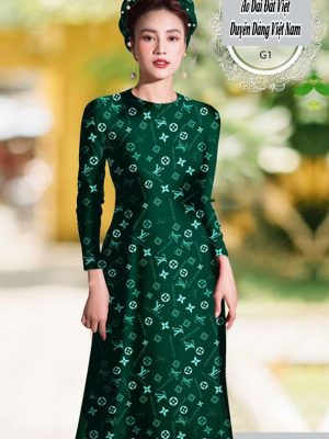 Vải áo dài hoa văn LV thiết kế 2020 AD H10626 27 1591762582 245 vai ao dai vai ao dai dep ad