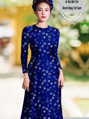 Vải áo dài hoa văn LV thiết kế 2020 AD H10626 29 1591762582 764 vai ao dai vai ao dai dep ad