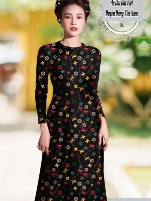 Vải áo dài hoa văn LV thiết kế 2020 AD H10626 34 1591762583 117 vai ao dai vai ao dai dep ad