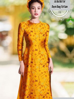Vải áo dài hoa văn LV thiết kế 2020 AD H10626 32 1591762583 208 vai ao dai vai ao dai dep ad