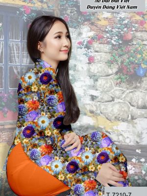 Vải áo dài hoa đều mới ra AD T7210 13 1591763301 448 vai ao dai vai ao dai dep ad