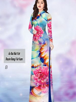 Vải áo dài hoa cúc đại đóa thiết kế 2020 AD H14547 21 1591763541 113 vai ao dai vai ao dai dep ad