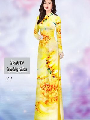 Vải áo dài hoa cúc đại đóa thiết kế 2020 AD H14547 23 1591763542 212 vai ao dai vai ao dai dep ad