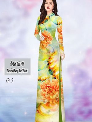 Vải áo dài hoa cúc đại đóa thiết kế 2020 AD H14547 22 1591763542 849 vai ao dai vai ao dai dep ad