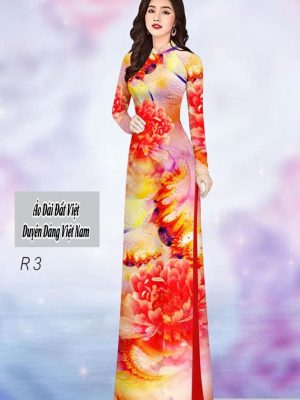 Vải áo dài hoa cúc đại đóa thiết kế 2020 AD H14547 31 1591763543 12 vai ao dai vai ao dai dep ad