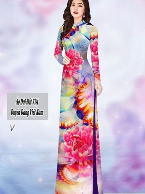 Vải áo dài hoa cúc đại đóa thiết kế 2020 AD H14547 28 1591763543 147 vai ao dai vai ao dai dep ad