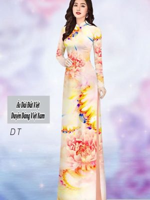 Vải áo dài hoa cúc đại đóa thiết kế 2020 AD H14547 30 1591763543 483 vai ao dai vai ao dai dep ad