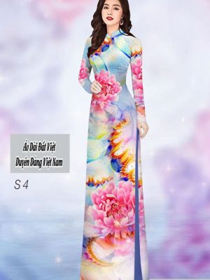 Vải áo dài hoa cúc đại đóa thiết kế 2020 AD H14547 33 1591763544 448 vai ao dai vai ao dai dep ad
