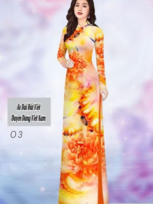 Vải áo dài hoa cúc đại đóa thiết kế 2020 AD H14547 36 1591763544 677 vai ao dai vai ao dai dep ad