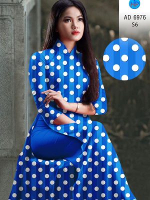 vai ao dai cham bi va soc phong cach 59371
