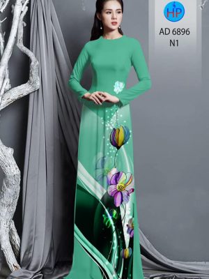 vai ao dai hinh hoa 3d dam tham 1138278
