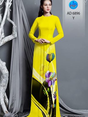 vai ao dai hinh hoa 3d long lanh 938232