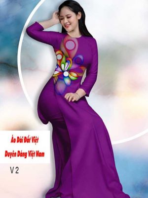 vai ao dai hoa 3d dep 7