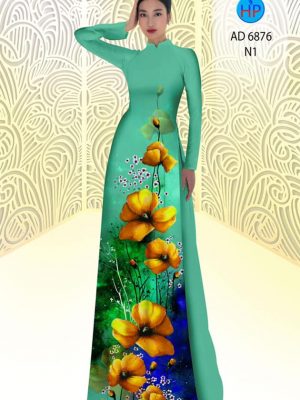 vai ao dai hoa 3d doc dao 187153