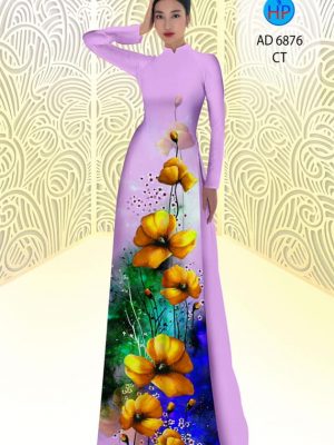 vai ao dai hoa 3d phong cach 971195