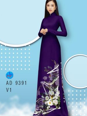 vai ao dai hoa cuc chat luong 130182