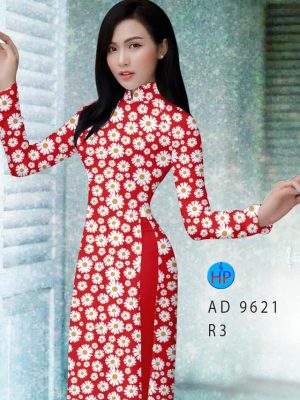 vai ao dai hoa cuc nhi co truyen cuc hot 74116
