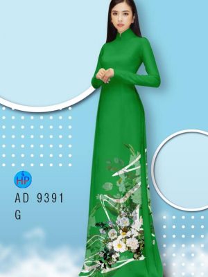 vai ao dai hoa cuc vua ra 1030284