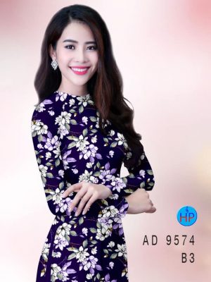 Vải áo dài hoa đều thiết kế 2020 AD 9574 31 vai ao dai hoa deu chat luong 1117270