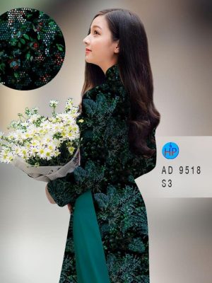 Vải áo dài hoa đều thiết kế 2020 AD 9518 25 vai ao dai hoa deu cuc dep 121832