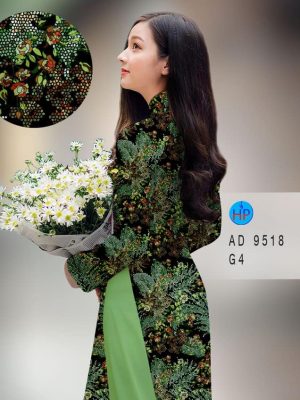 Vải áo dài hoa đều thiết kế 2020 AD 9518 27 vai ao dai hoa deu cuc dep 1518206