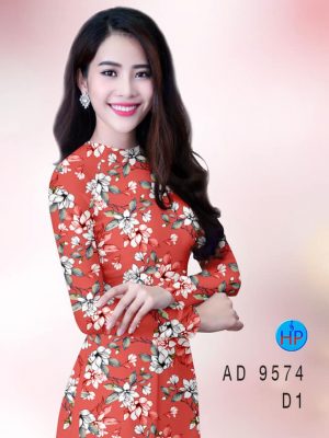 Vải áo dài hoa đều thiết kế 2020 AD 9574 21 vai ao dai hoa deu cuc hot 1117158