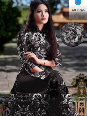 Vải áo dài hoa đều thiết kế 2020 AD 6746 35 vai ao dai hoa deu dam tham 128246