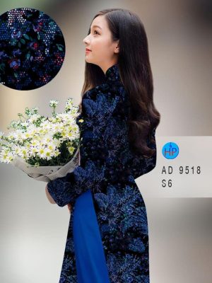 Vải áo dài hoa đều thiết kế 2020 AD 9518 31 vai ao dai hoa deu dep 518238
