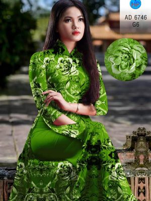 Vải áo dài hoa đều thiết kế 2020 AD 6746 26 vai ao dai hoa deu rat dep 182847