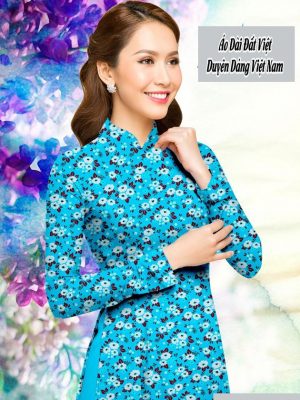 vai ao dai hoa deu rat dep 821139