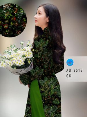 Vải áo dài hoa đều thiết kế 2020 AD 9518 34 vai ao dai hoa deu thuot tha 1618176