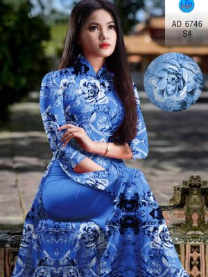 Vải áo dài hoa đều thiết kế 2020 AD 6746 22 vai ao dai hoa deu thuot tha 1628111