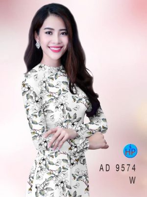 Vải áo dài hoa đều thiết kế 2020 AD 9574 32 vai ao dai hoa deu thuot tha 517109