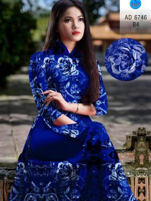 Vải áo dài hoa đều thiết kế 2020 AD 6746 31 vai ao dai hoa deu ua thich 02870