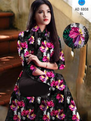 Vải áo dài hoa đều thiết kế 2020 AD 6808 23 vai ao dai hoa deu vua ra 14208
